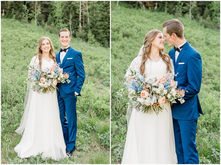 Summer mountain formal session - Jordan Pines Wedding - Utah Wedding Photographer