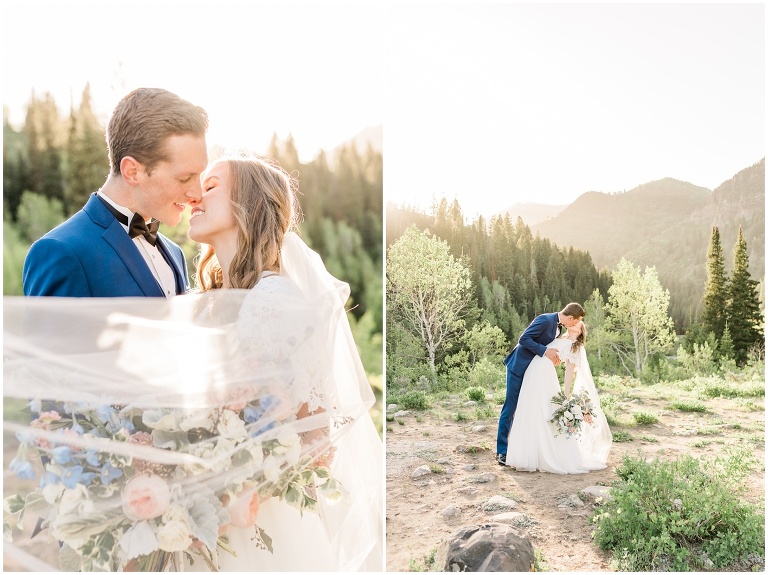 Summer mountain formal session - Jordan Pines Wedding - Utah Wedding Photographer