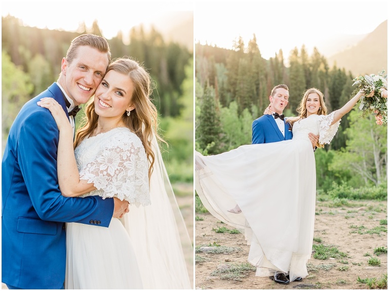 Summer mountain formal session - Jordan Pines Wedding - Utah Wedding Photographer