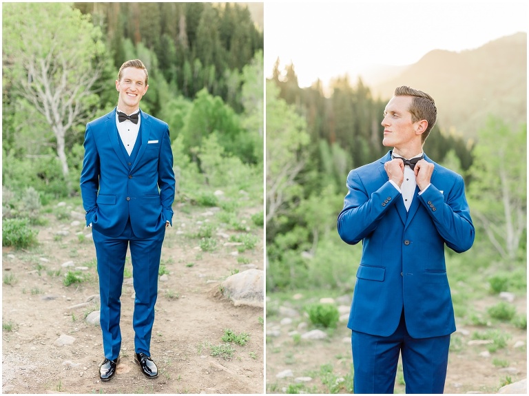 Summer mountain formal session - Jordan Pines Wedding - Utah Wedding Photographer