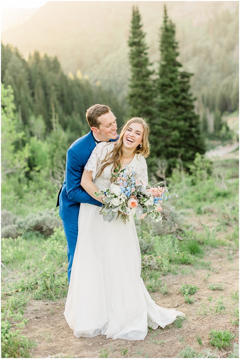 Summer mountain formal session - Jordan Pines Wedding - Utah Wedding Photographer