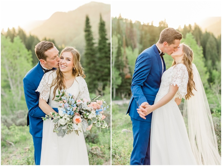 Summer mountain formal session - Jordan Pines Wedding - Utah Wedding Photographer