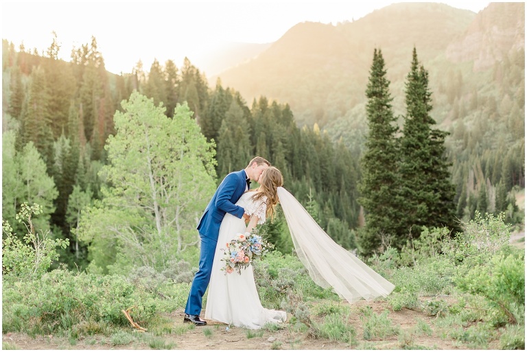 Summer mountain formal session - Jordan Pines Wedding - Utah Wedding Photographer