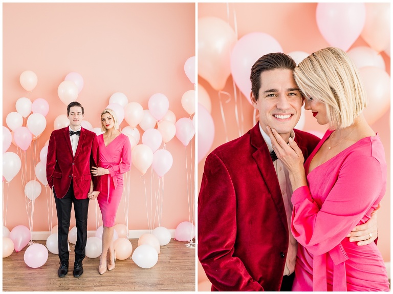 Pink Valentines Couple Shoot - Utah Wedding Photographer