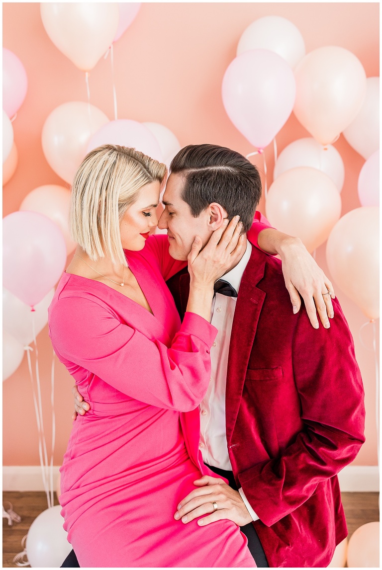 Pink Valentines Couple Shoot - Utah Wedding Photographer