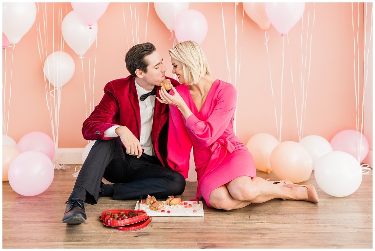 Pink Valentines Couple Shoot - Utah Wedding Photographer