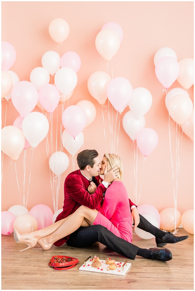 Pink Valentines Couple Shoot - Utah Wedding Photographer