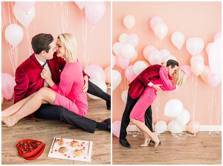 Pink Valentines Couple Shoot - Utah Wedding Photographer