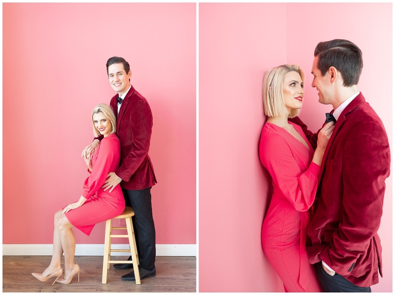 Pink Valentines Couple Shoot - Utah Wedding Photographer