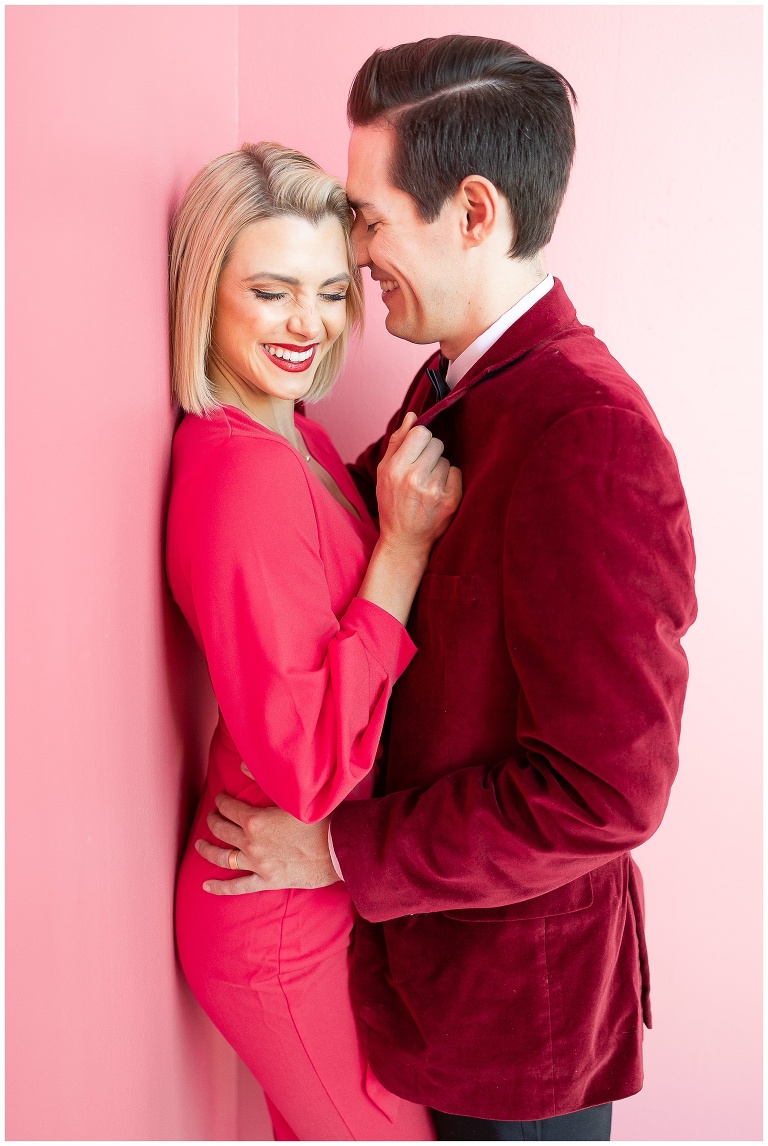 Pink Valentines Couple Shoot - Utah Wedding Photographer