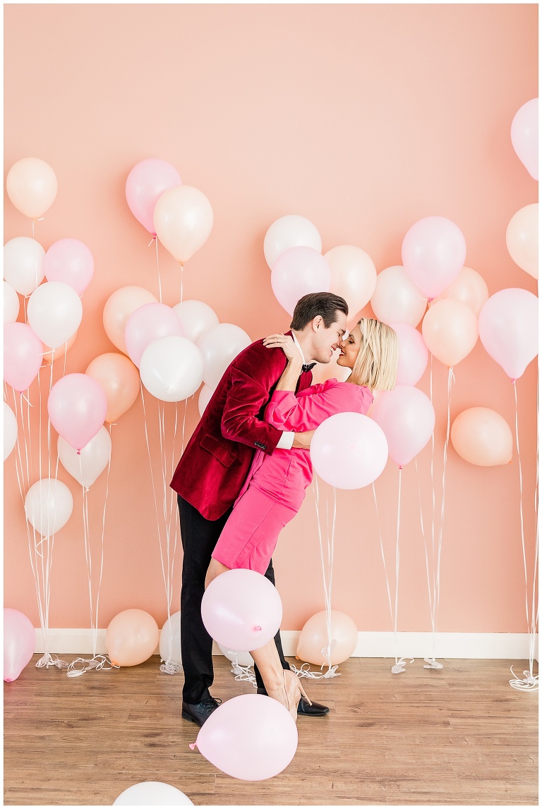 Pink Valentines Couple Shoot - Utah Wedding Photographer