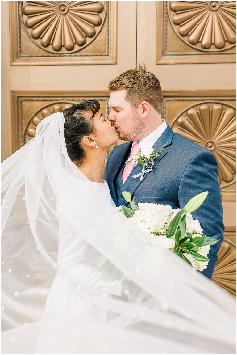La Cappella Bountiful Temple Wedding - Ashley DeHart Utah Wedding