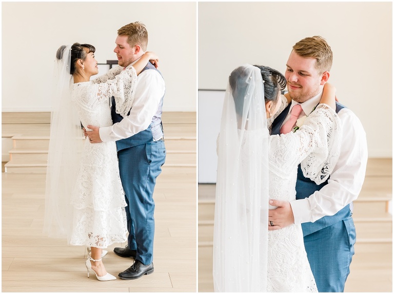 La Cappella Bountiful Wedding - Ashley DeHart Utah Wedding