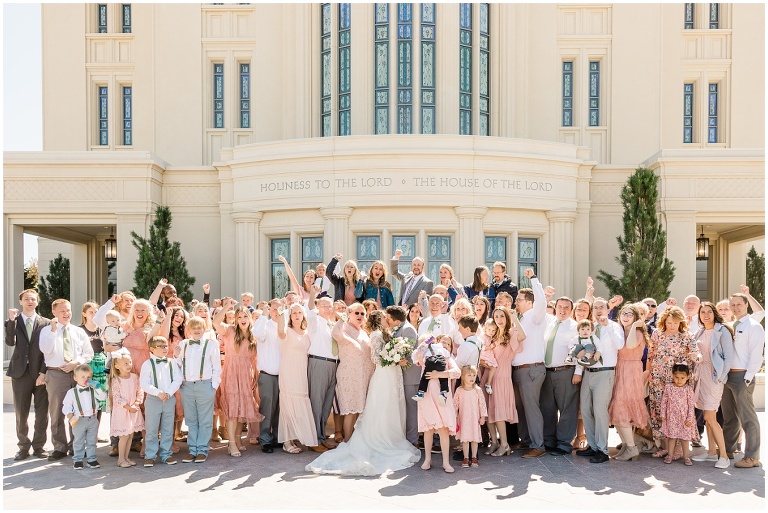 Willow Springs Event Center - Payson Temple LDS Wedding - Ashley DeHart Photography