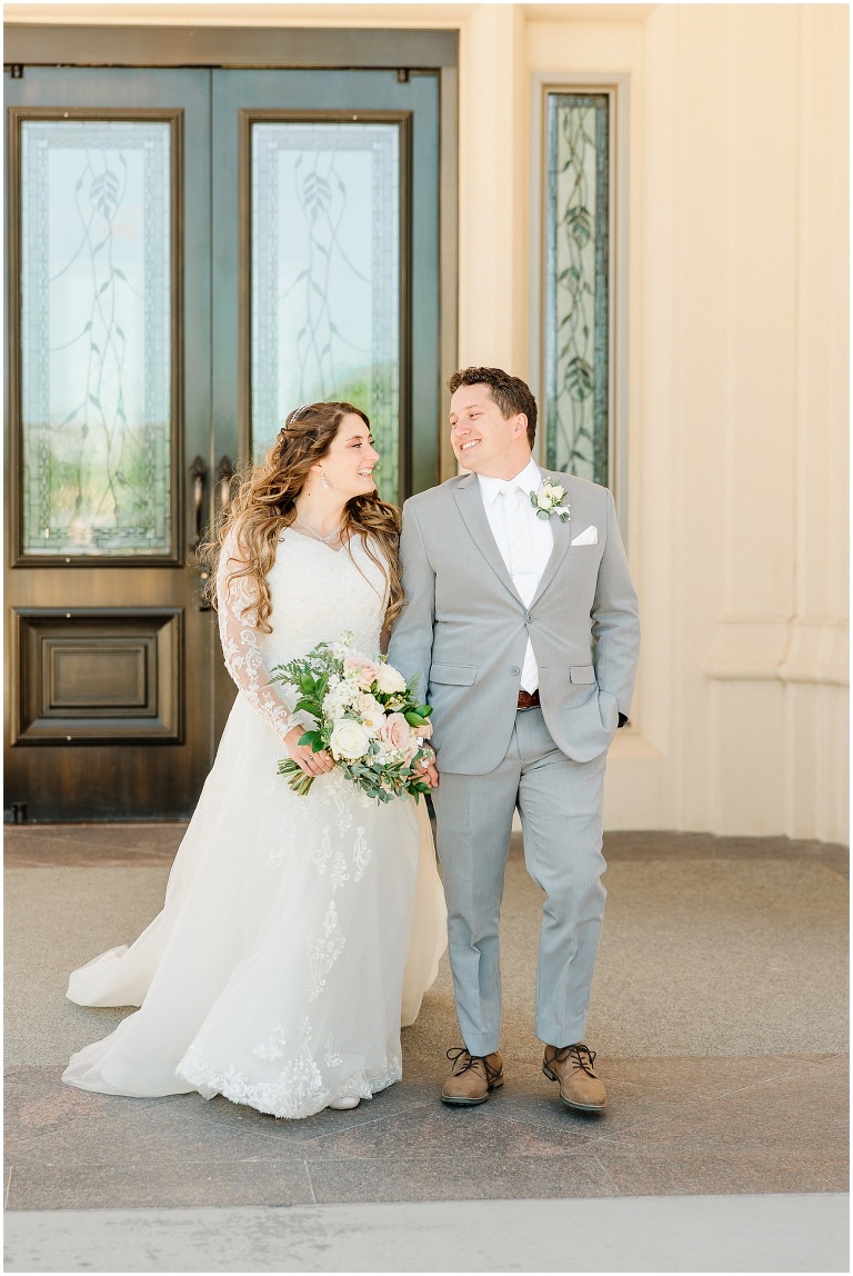 Willow Springs Event Center - Payson Temple LDS Wedding - Ashley DeHart Photography