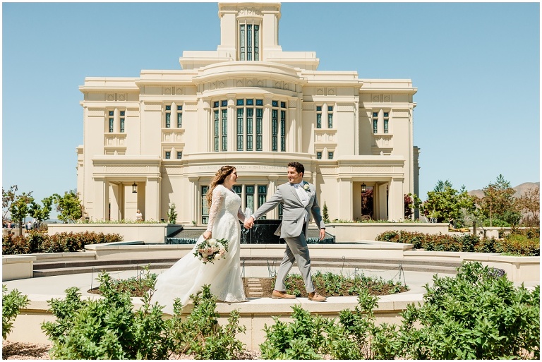 Willow Springs Event Center - Payson Temple LDS Wedding - Ashley DeHart Photography
