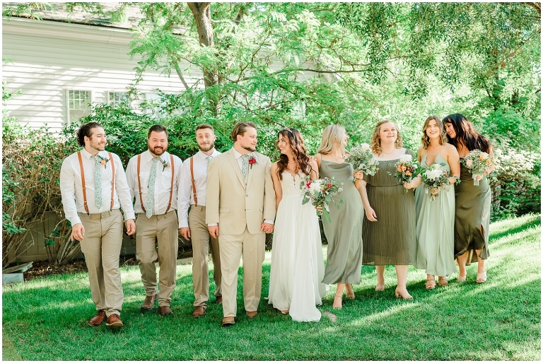Eldredge Manor Summer Wedding - Ashley DeHart Utah Wedding Photographer