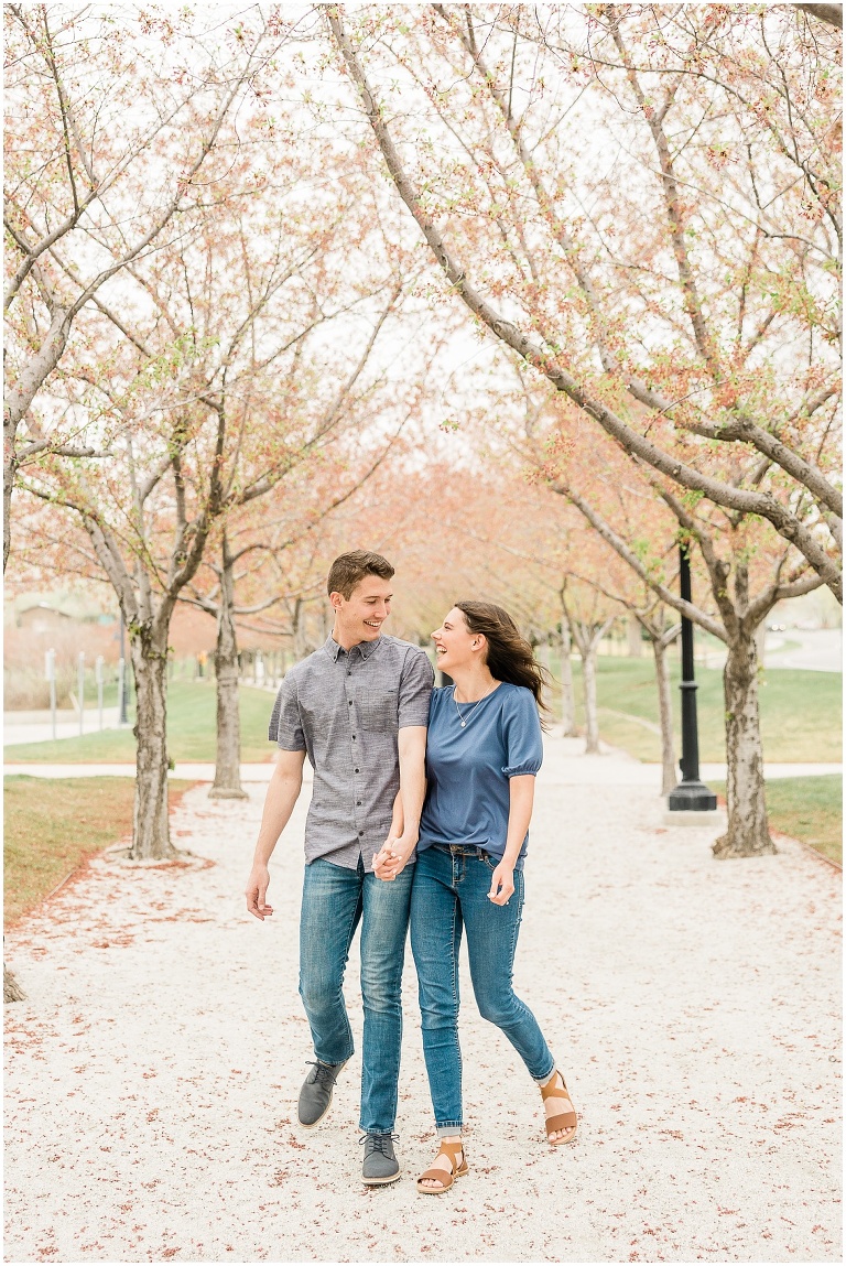 Utah State Capitol Engagement Session - Utah Wedding Photographer