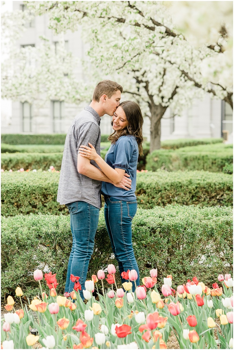 Utah State Capitol Engagement Session - Utah Wedding Photographer