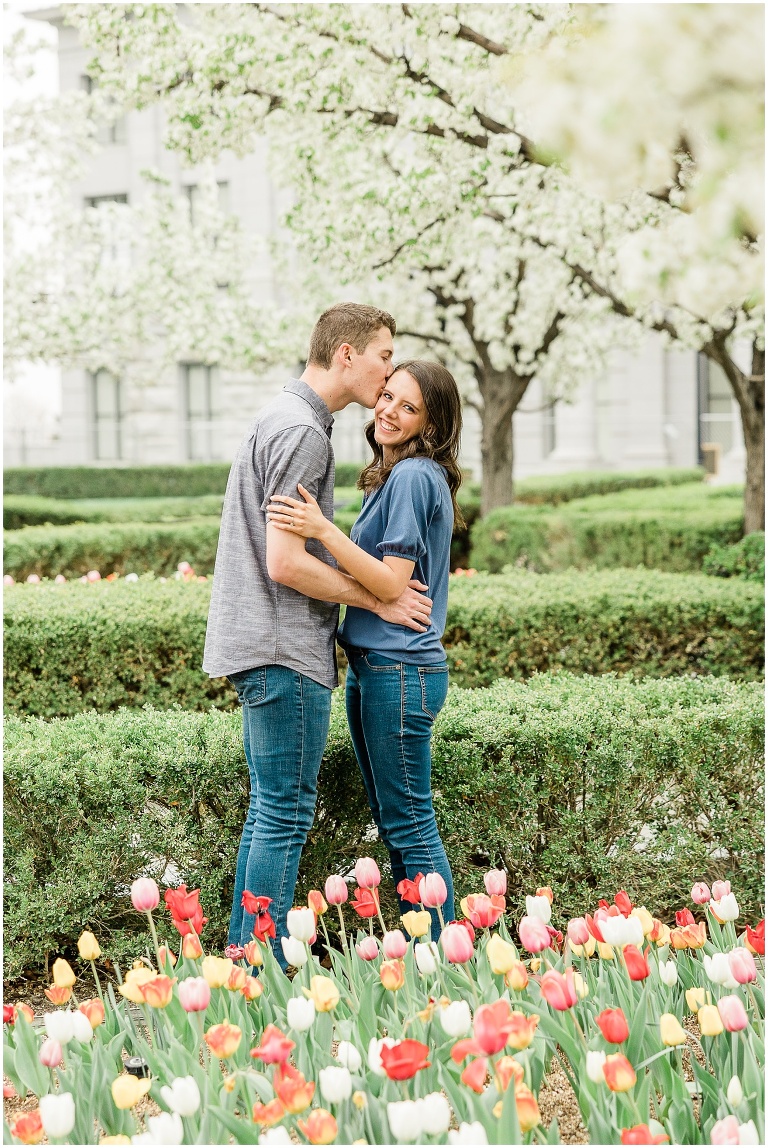 Utah State Capitol Engagement Session - Utah Wedding Photographer