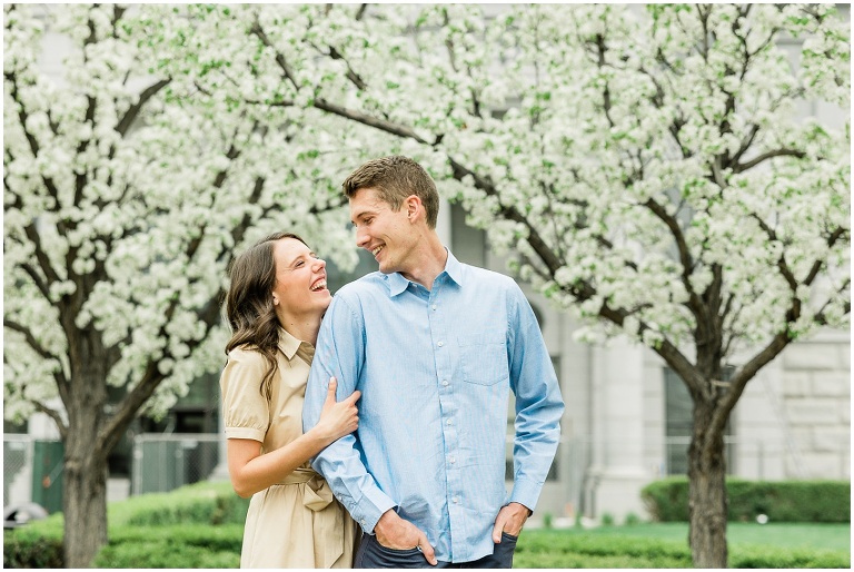 Utah State Capitol Engagement Session - Utah Wedding Photographer