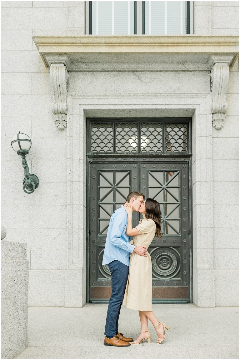 Utah State Capitol Engagement Session - Utah Wedding Photographer