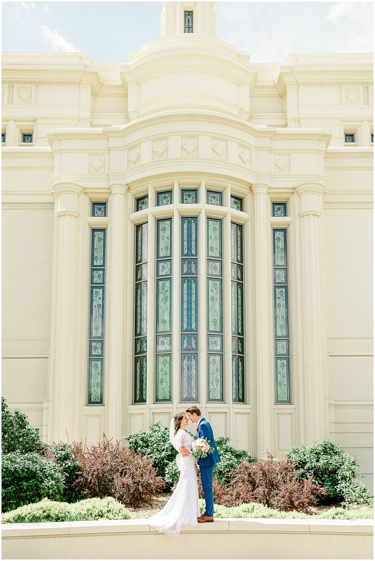 Walker Farms Reception Wedding and Payson Temple - Ashley DeHart Utah Wedding Photographer