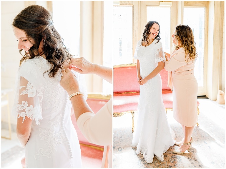 Walker Farms Reception Wedding and Payson Temple - Ashley DeHart Utah Wedding Photographer
