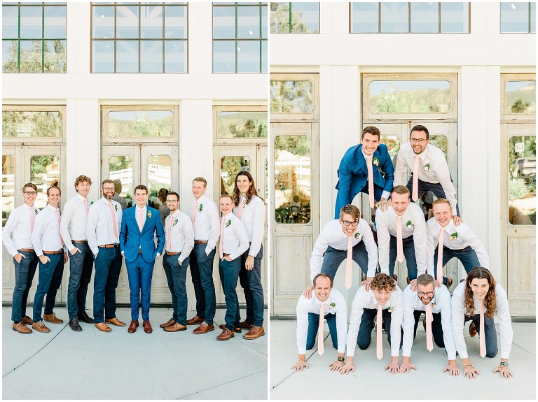 Walker Farms Reception Wedding and Payson Temple - Ashley DeHart Utah Wedding Photographer