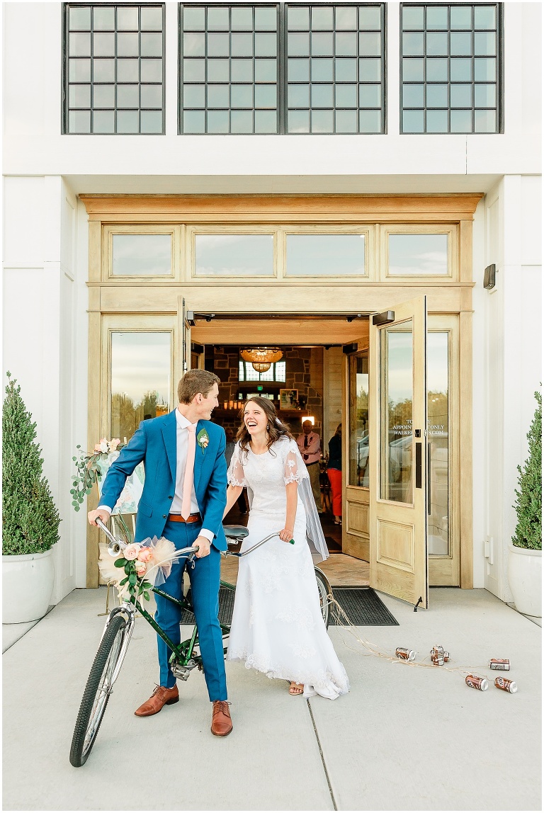 Walker Farms Reception Wedding and Payson Temple - Ashley DeHart Utah Wedding Photographer