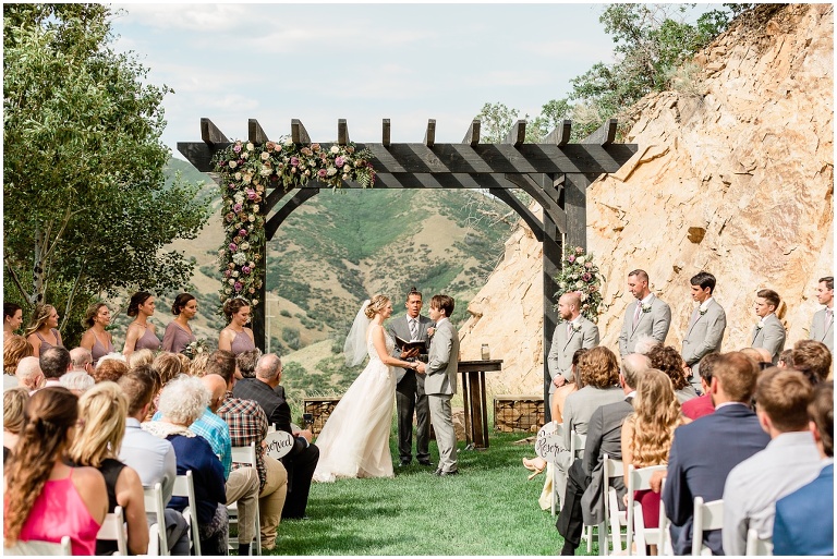 Louland Falls Wedding - Abby and Ed - Utah Wedding Photographer