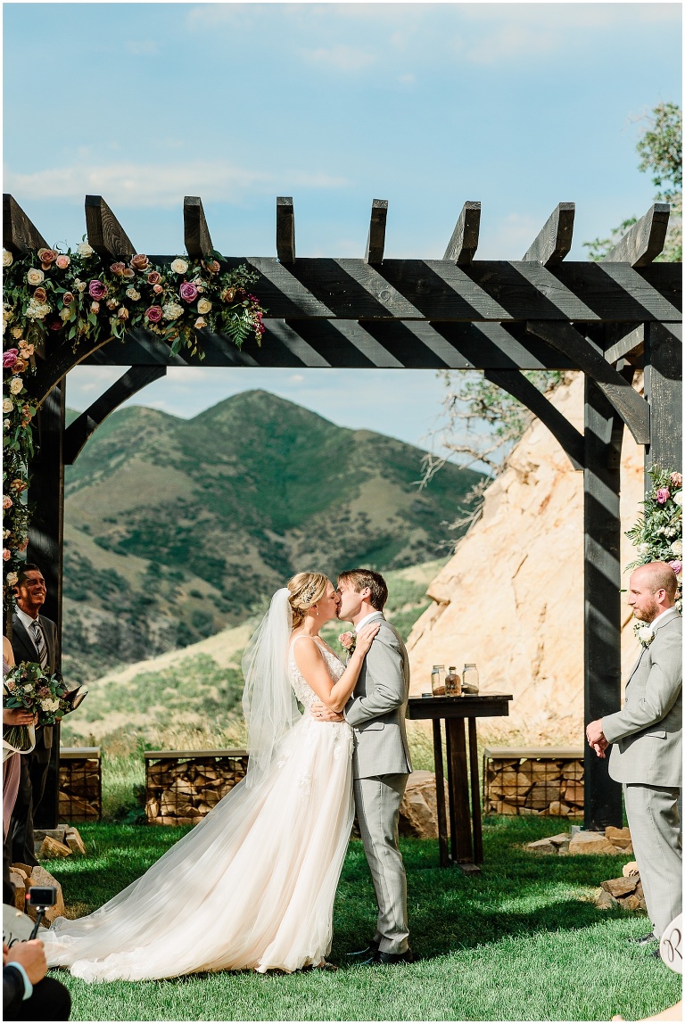 Louland Falls Wedding - Abby and Ed - Utah Wedding Photographer