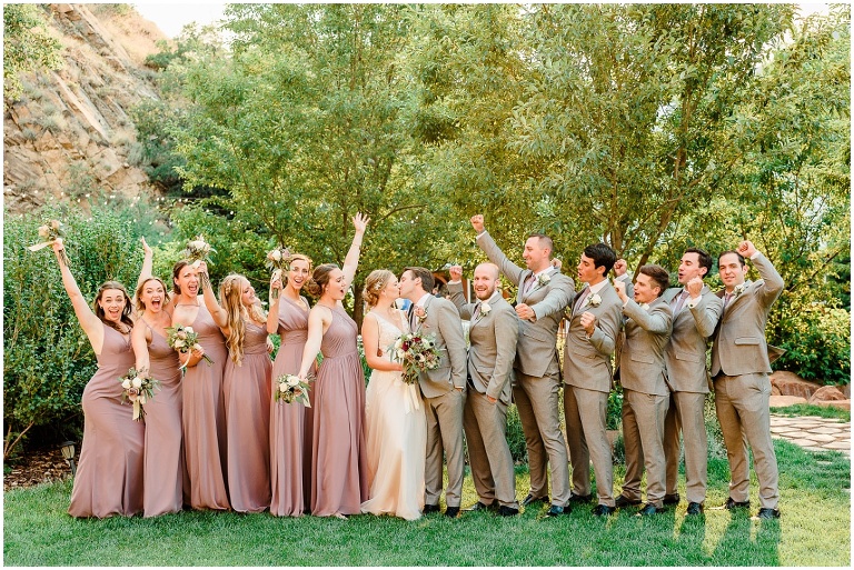 Louland Falls Wedding - Abby and Ed - Utah Wedding Photographer