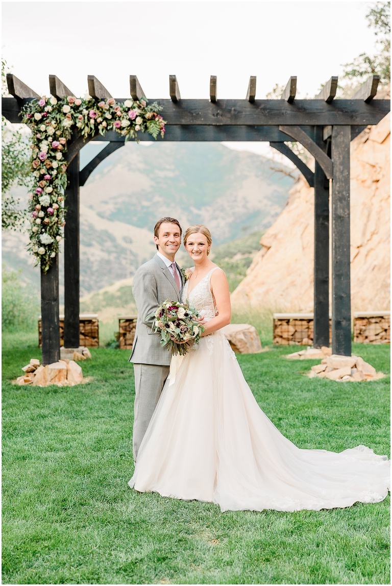 Louland Falls Wedding - Abby and Ed - Utah Wedding Photographer