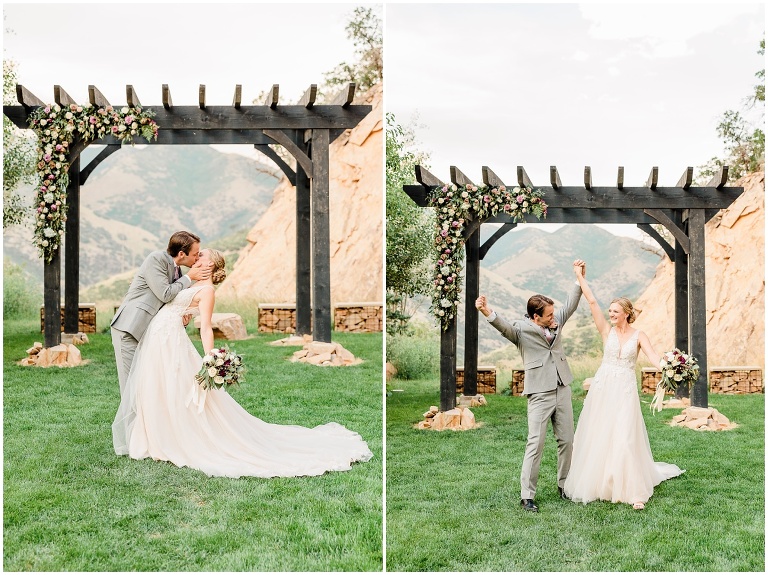 Louland Falls Wedding - Abby and Ed - Utah Wedding Photographer