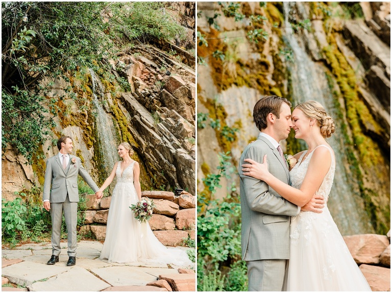 Louland Falls Wedding - Abby and Ed - Utah Wedding Photographer