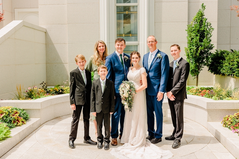 Bountiful LDS Temple Wedding, Utah Wedding Photographer Ashley DeHart