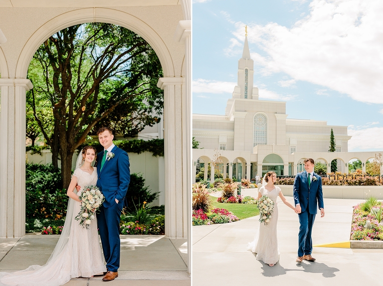 Bountiful LDS Temple Wedding, Utah Wedding Photographer Ashley DeHart
