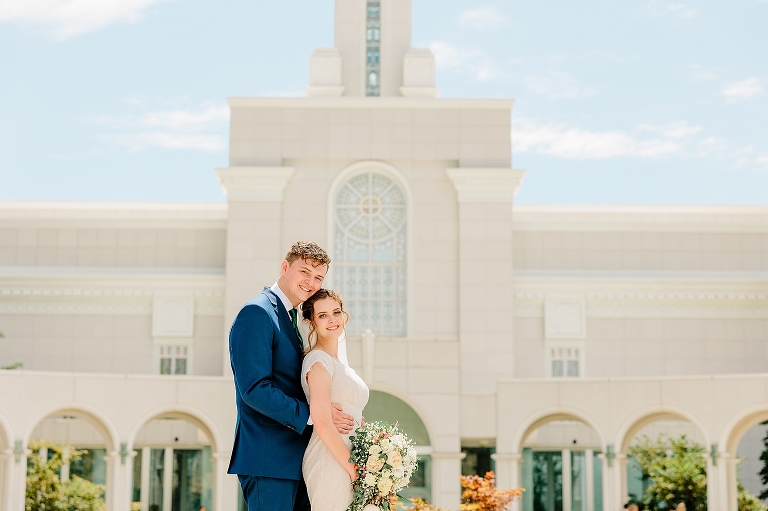 Bountiful LDS Temple Wedding, Utah Wedding Photographer Ashley DeHart