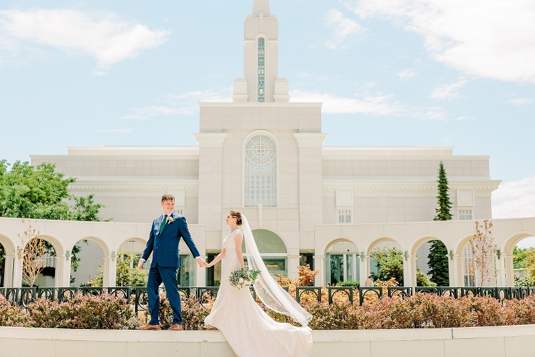 Bountiful LDS Temple Wedding, Utah Wedding Photographer Ashley DeHart