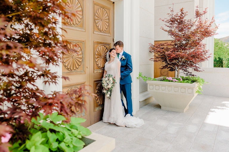 Bountiful LDS Temple Wedding, Utah Wedding Photographer Ashley DeHart