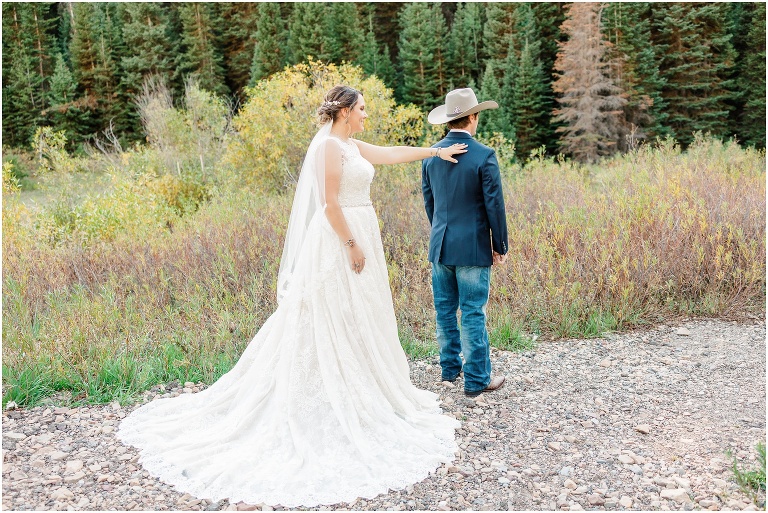 Fall Mountain Bridal Session - Utah Wedding Photographer