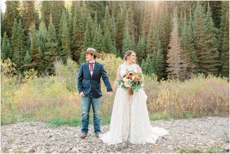 Fall Mountain Bridal Session - Utah Wedding Photographer