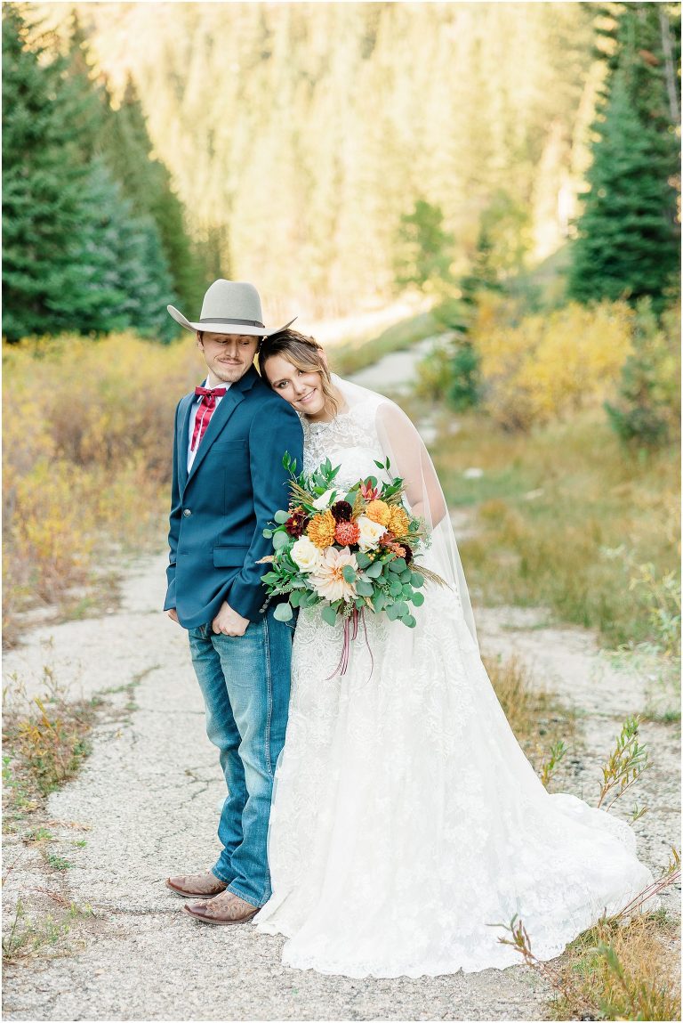 Fall Mountain Bridal Session - Utah Wedding Photographer