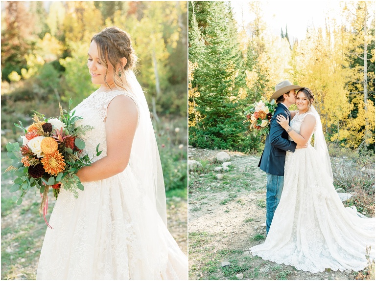 Fall Mountain Bridal Session - Utah Wedding Photographer