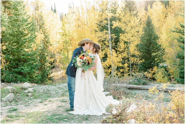 Fall Mountain Bridal Session - Utah Wedding Photographer