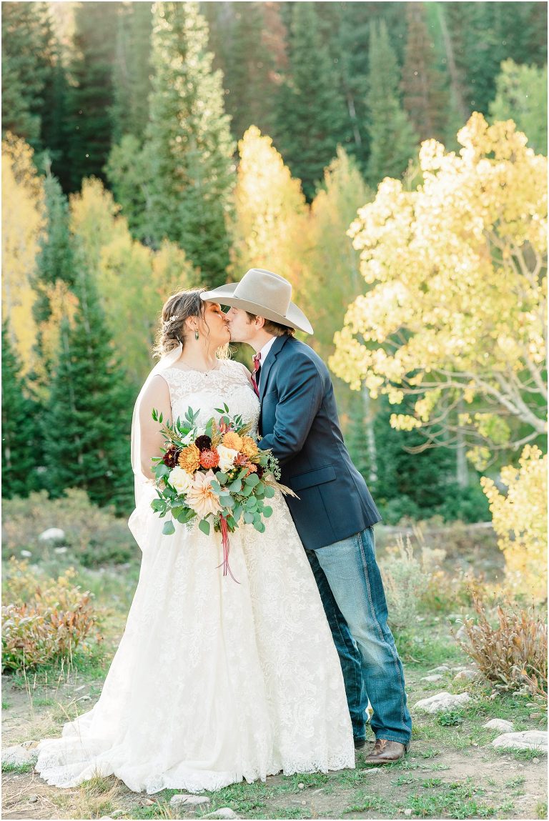 Fall Mountain Bridal Session - Utah Wedding Photographer