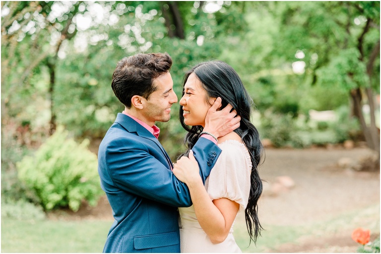 International Peace Garden Engagement Session in Salt Lake City - Utah Wedding Photographer