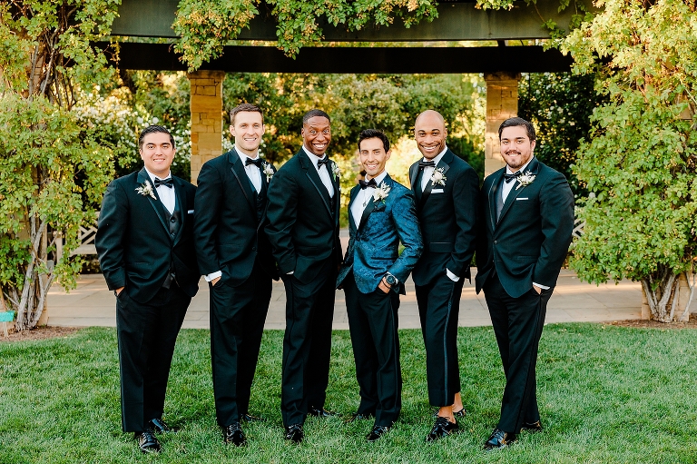 Red Butte Garden Wedding Ceremony in the Rose Garden - Utah Wedding Photographer