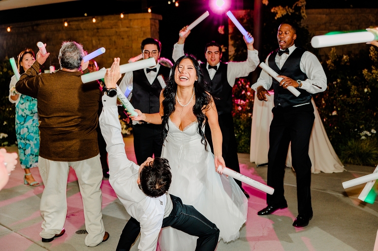 Red Butte Garden Wedding Ceremony in the Rose Garden - Utah Wedding Photographer